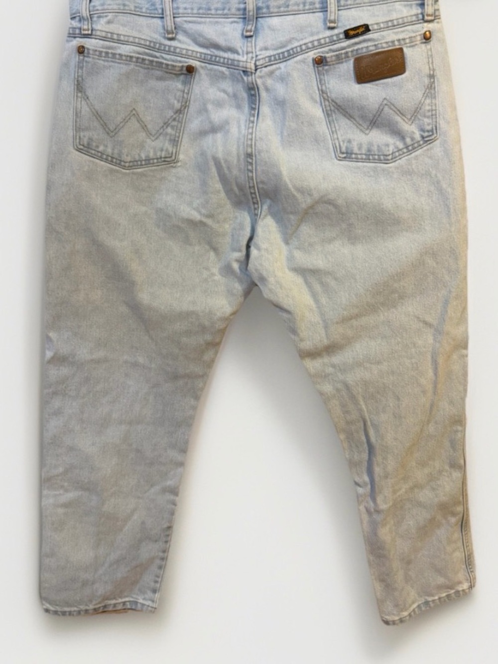 Y2k Vintage Wrangler Loose Bootcut Mens 40x32 Jeans Grunge Cowboy Western 13MWZ